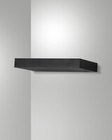 thumbnail of Guia - Fabas Luce LED-Wandleuchte aus Aluminium - Integrierte LED IP20 Schwarz - 24 cm