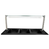 thumbnail of Protège-bouche - Inox/Verre - 1200x370x470mm - Pour BTS-2 - Saro