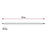 thumbnail of Guirlande lumineuse 10M 100 LED multicolores 31V Prolongeable câble transparent IP44 SMART Connect  Lotti