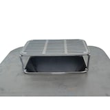 thumbnail of Barbecue met cortenstalen kast met bakplaat en grill