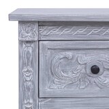 thumbnail of vidaXL Sideboard mit 2 Schubladen 90 x 30 x 60 cm Massivholz Mahagoni