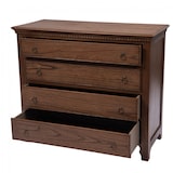thumbnail of Commode 4 tiroirs en   Pétronille -  Marron Rectangulaire Bois Amadeus 45.00x100.00 cm
