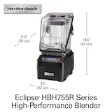 thumbnail of Hamilton Beach Commercial® - Liquidificador Eclipse™ de alto desempenho - Recipiente de copoliéster sem BPA com 2 litros de capacidade - HBH755R