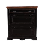 thumbnail of SIT Möbel Schoenenkast mangohout | L 85 x B 40 x H 90 cm | zwart / donkerbruin | 05862-11 | Serie Corsica