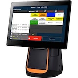 thumbnail of Android 15" All-in-ONE Kassensystem für GASTRONOMIE: Touschscreen, Bondrucker