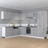thumbnail of vidaXL Unterschrank mit Schublade Grau Sonoma 30x46x81,5 cm