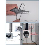 thumbnail of Airfit Schlauchwinkel DN50, zweifach abgestuft
