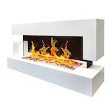 thumbnail of Chemin'Arte Lareira Elétrica de Parede QUARTZ 3XL 153 cm com efeito de chamas LED - 256
