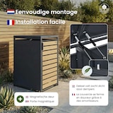 thumbnail of 4gardenz® Kliko Ombouw 4 kliko - Afvalbak-ombouw- Containerombouw Weerbestendig - Houtlook