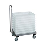 thumbnail of Carrello porta cassette impasti pizza cm 72x42x96 RS0429