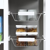 thumbnail of Carrello Carrellino da Cucina Salvaspazio in Legno MDF Bianco