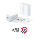 thumbnail of La Bobine Française | 50 Rouleaux de caisses thermiques pour TPE/BANCAIRE, compatible 57x40x12, Papier Premium 55 g/m² sans BPA | Logo Made in France