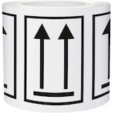 thumbnail of Dreifke® Verpackungskennzeichen Oben, Haftpapier, permanent, 74x105mm, 1000/Rolle