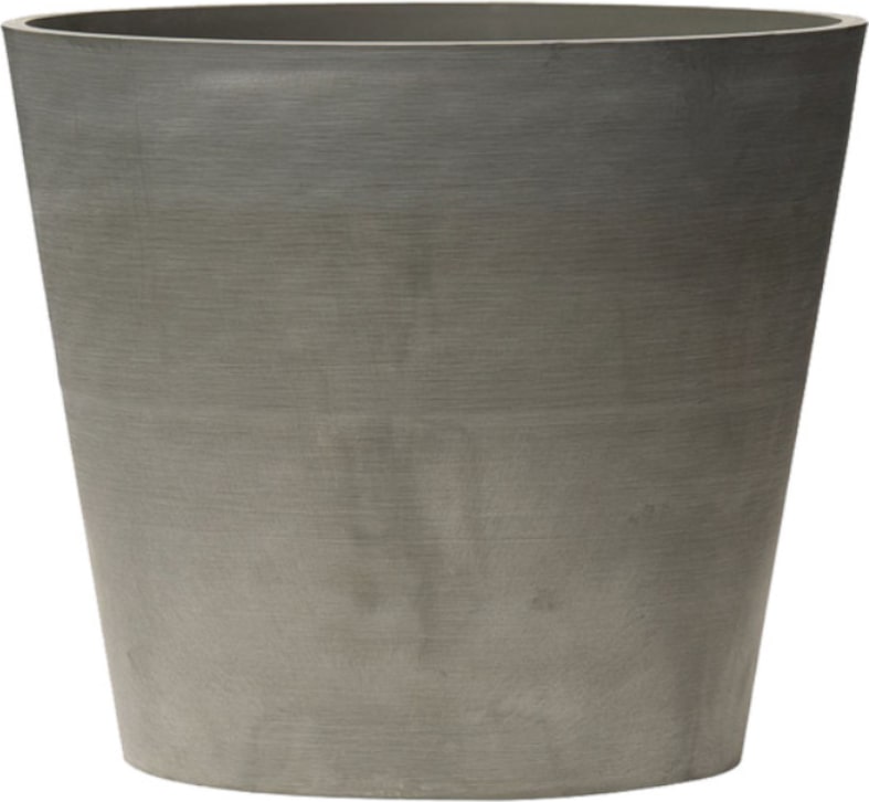 Blumentopf Grau 70L Ø50cm H47cm - Blumenkasten Outdoor Balkon Terrasse Garten ARTPLAST