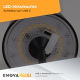 thumbnail of ENOVALITE LED Tischleuchte ELED700402 1 W 2200 K, 2500 K, 3000 K einstellbar in warm-, neutral- und kaltweiß (CCT) grau IP44