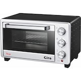 thumbnail of Sirge FORNO21L Elektrische oven Zwart 21L 1400W Statische en geventileerde oven met dubbel glas en 3 kookniveaus 100-250°C