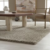thumbnail of Hochflorteppich Shaggy Einfarbig Weich Flauschig Waschbar Strapazierfähig Schlafzimmer Esszimmer Natur 80x150 cm – SPREE von Kadima Design