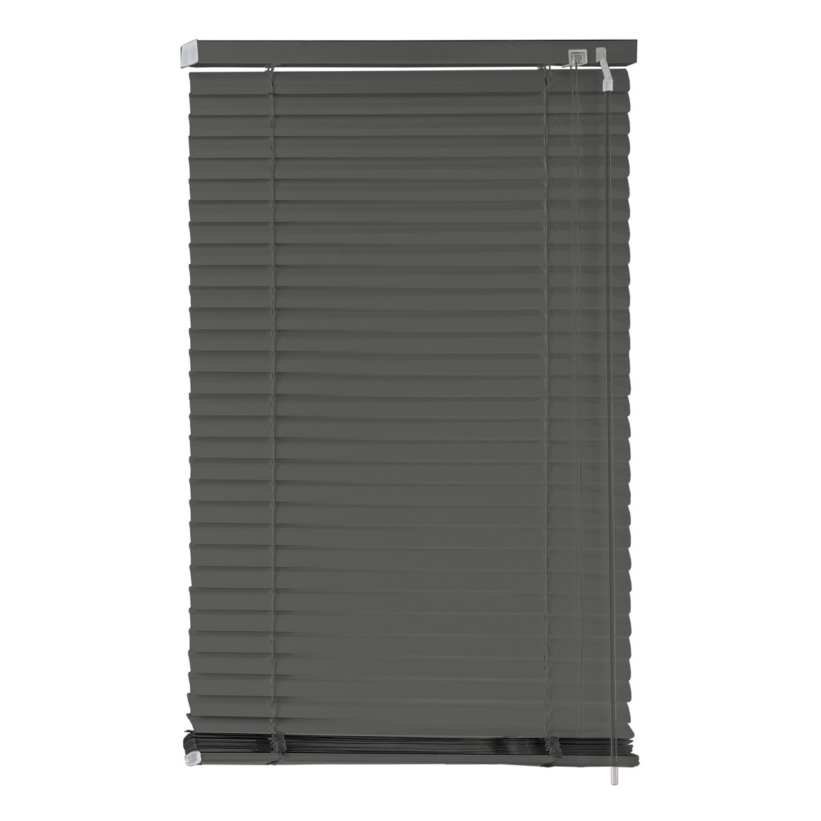 Aluminium Jalousie Lamellen 110 x 175 cm Grau