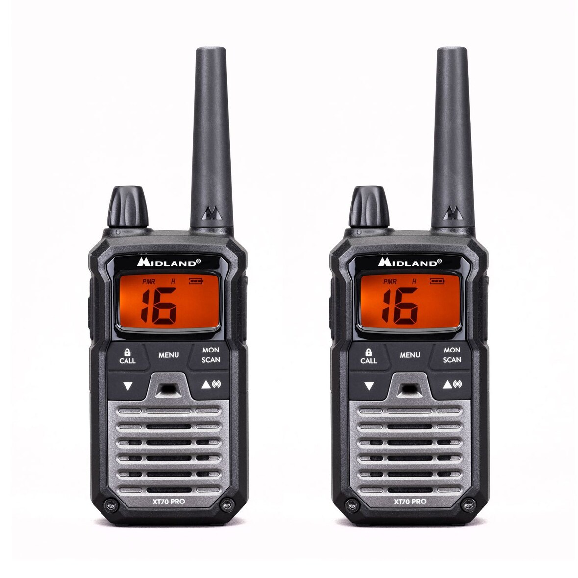 Walkie talkie MIDLAND XT70 PRO 2 pmr446, 12km uso libre