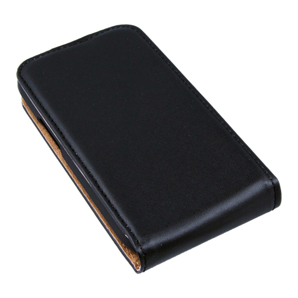 Flip Case für Samsung Galaxy Ace 4 schwarz ultra slim