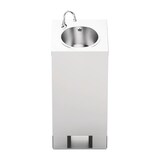 thumbnail of MATERIEL CHR PRO Station de Lavage de Mains Mobile avec Crédence 10L Inox 450x540x1250mm