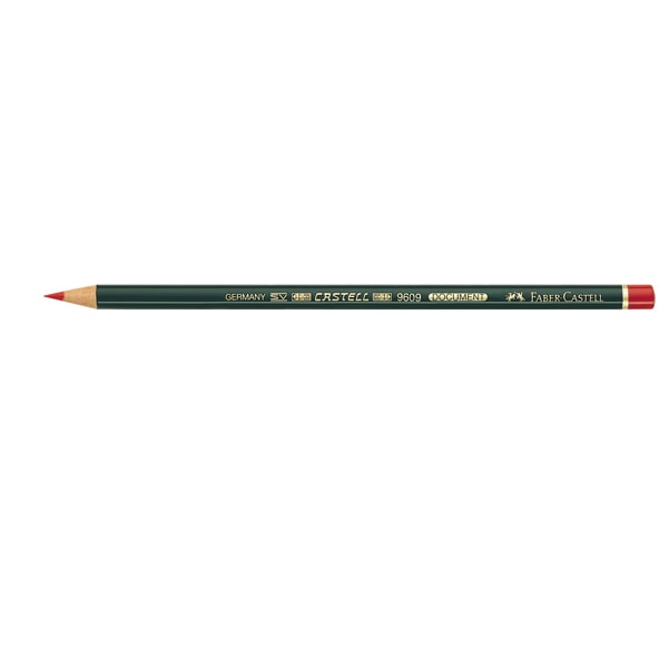 Faber-Castell Kopierstift CASTELL DOCUMENT 9609 119121 2mm rot
