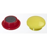 thumbnail of SIGMA Magneti, plastica, Ø 2 cm, colori assortiti, 6 unità