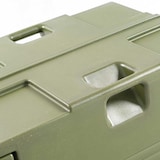 thumbnail of Stalgast Thermobox für 6x GN 1/1, (65 mm), Isolierung aus Polyurethanschaum, Khaki, 86 L, Frontlader