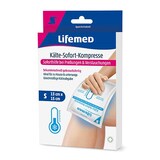 thumbnail of "Lifemed" Kälte-Sofort-Kompresse 15 cm x 13 cm weiss Größe S Kompressen Mehrfachkompressen Kältekompressen Kühlkompresse Kühlkissen Wärmekompresse