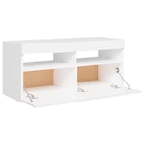 thumbnail of vidaXL TV-Schrank mit LED-Leuchten Weiß 90x35x40 cm