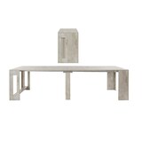 thumbnail of Web Furniture PRATIKA Consolle Allungabile Melaminico 50/300cm   Bianco Larice