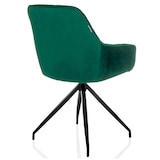 thumbnail of Dining Stuhl / Schalenstuhl ELVERUM Samt grün hjh LIVING