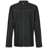 thumbnail of 227 - Kochjacke Westernstyle, langarm, Druckknöpfe : royal blue 78% Baumwolle 22% Elasthan 4XL