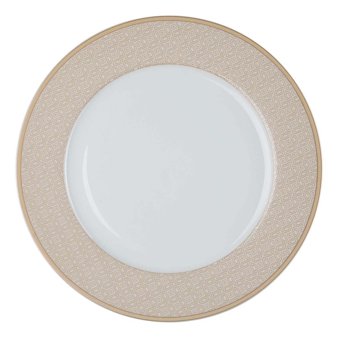 Ritzenhoff & Breker Speiseteller | 2 x Ø 27 cm | Beige | Porzellan