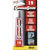 thumbnail of Cola 22501 - Gomagom Nº19 Blister Coal para Tecidos 30ml - 12 unidades