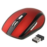 thumbnail of Souris Sans Fils Universelle Optique 2600 Dpi 2.4 Ghz USB Plug & Play Rouge YONIS
