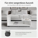 thumbnail of CASARIA® Couchtisch Orlando 95x55x50cm Weiß Holz Wohnzimmertisch
