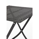 thumbnail of Mesa plegable cuadrada de ratán Bolero de 60 cm