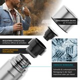 thumbnail of Arendo Isolierflasche 1 L, Edelstahl Thermoflasche, BPA-frei, geschmacksneutral, für unterwegs, hält kalt & warm