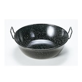 thumbnail of Sartén Doble Honda Con Asas Esmaltada 32 cm.