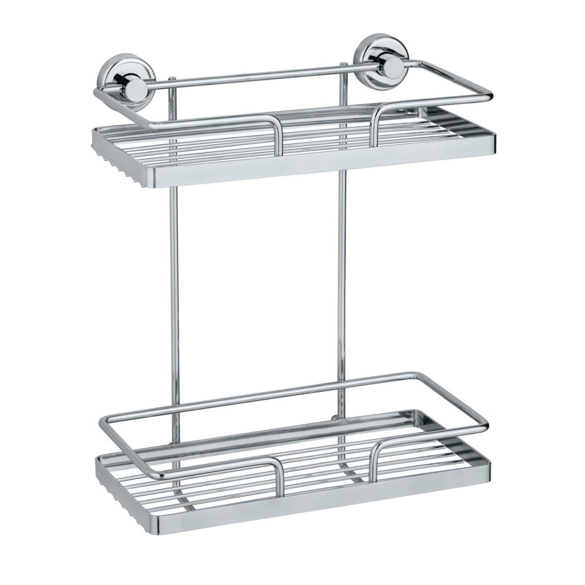 WENKO Power-Loc® Wandregal Sion mit 2 Ablagen