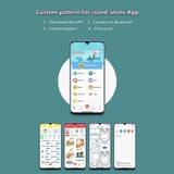 thumbnail of Mini Imprimante Sans Fil Portable Pour Photos Et Étiquettes 14 Langues YONIS