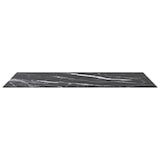 thumbnail of vidaXL Tischplatte Schwarz 120x65 cm 8 mm Hartglas in Marmoroptik