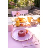 thumbnail of 6 Pappbecher 220ml mit Goldrand Trinkbecher Set Einwegbecher Pappe Getränkebecher Hochzeit Ostern Geburtstag Partyzubehör Bunt Pastell Gold