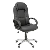 thumbnail of Argamasón Fauteuil de direction avec mécanisme de basculement et revêtement en similicuir noir de première qualité.