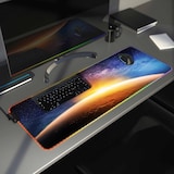 thumbnail of CSL RGB Gaming Mauspad, Gaming Mauspad - 800 x 300 mm XL Mousepad - LED Multi Color, Stars & Mars
