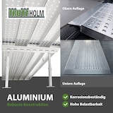 thumbnail of TRUTZHOLM Auffahrrampe Alu extralang 400 cm 400 kg 70 cm breit klappbare Verladerampe Eventrampe