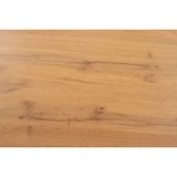 thumbnail of Esstisch Baumkante Holz-Optik Wildeiche 120 x 80 Spider-Gestell weiß JOSY