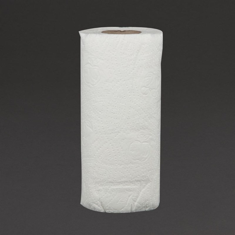 Gastronoble Jantex Papel de cocina de 2 capas blanco - 24 piezas