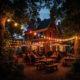 thumbnail of Illu-/Partylichterkette 10m Außenlichterkette Germany 20 bunte LED Tropfenlampen